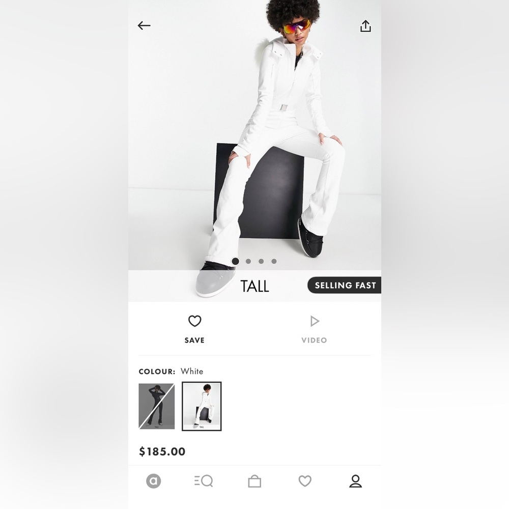 ASOS snowsuit